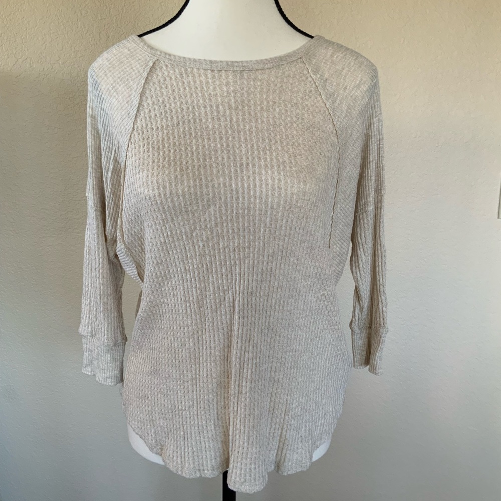 Women’s Beige/Cream Sweater Shirt